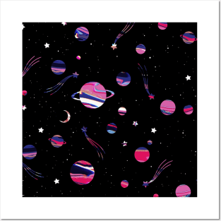 Truntless Planet Pattern Posters and Art